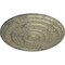 Ekena Millwork Carton Ceiling Medallion (For Canopies up to 2 5/8"), 12 5/8"OD x 1"P, Castle Stone Crackle CM13CACSC - alternate 3